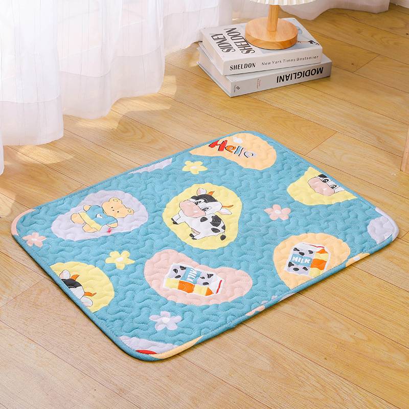 Blue-Cow Pattern(Cotton Pad)